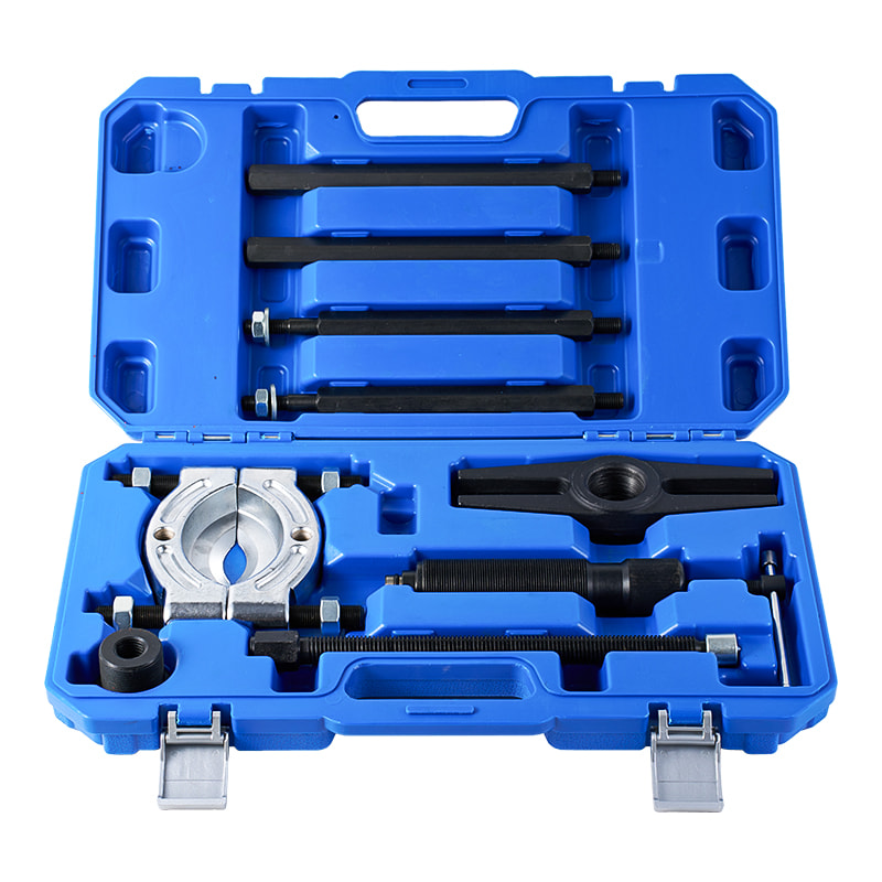 Conjunto de extractor de doble disco